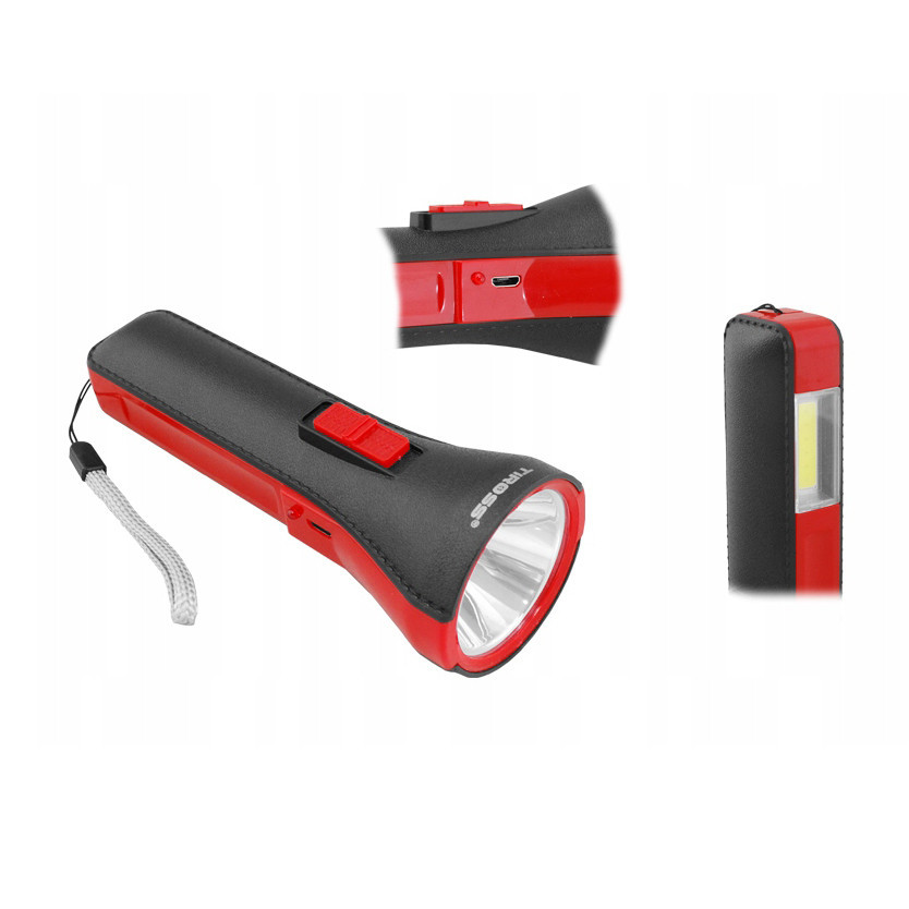 Якісний ліхтарик Tiross TS-1851, Сильний ліхтарик, Легкий тактичний ліхтар, Портативний TZ-206 точковий ліхтар Київ - фото 2