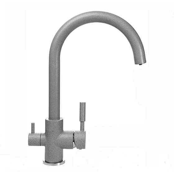 Смеситель для кухни под осмос Globus Lux LAZER GLLR-0333-2-ARENA Киев