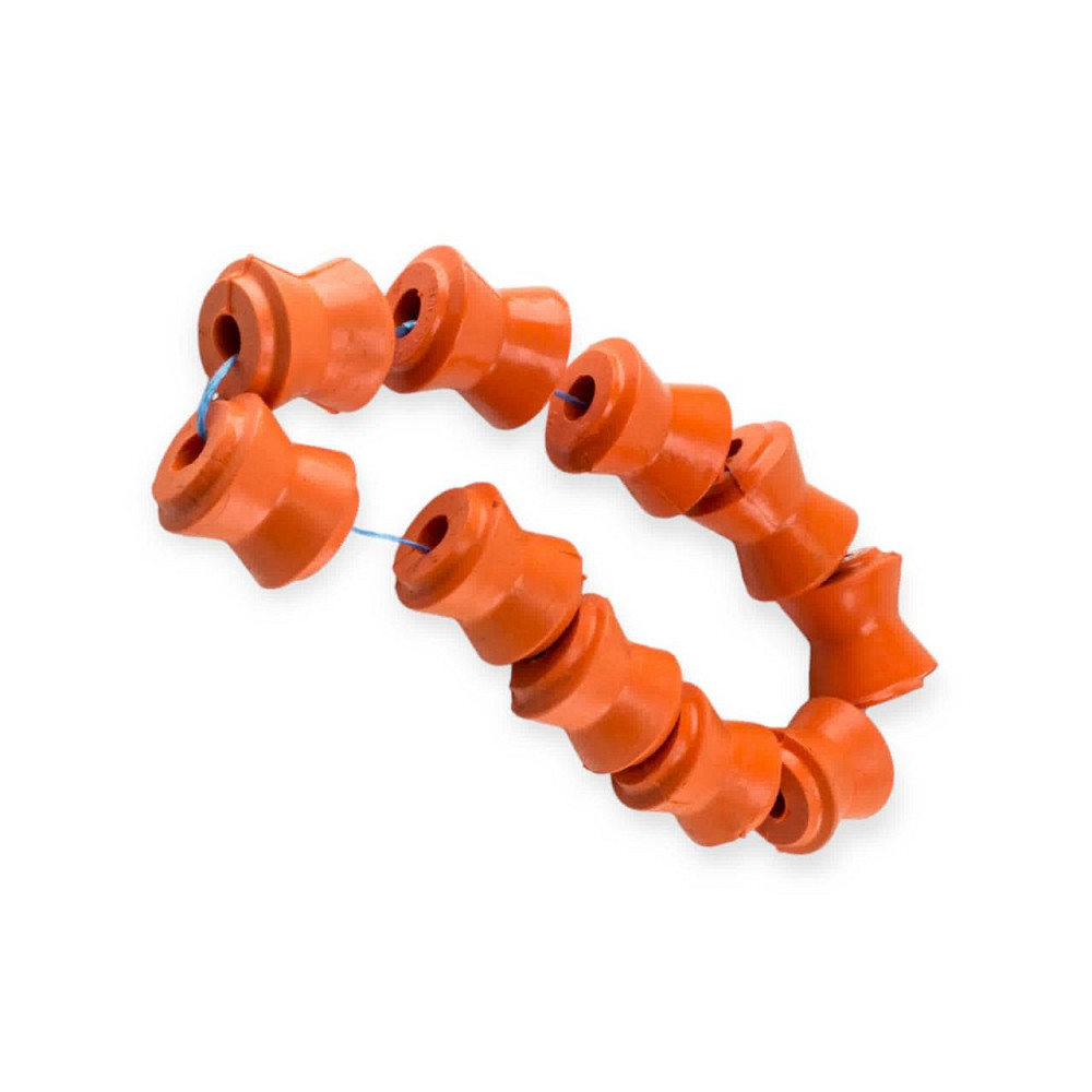 Втулка тяг 2101-2107 поліуретан жовтий (стандарт) (к-кт 10 шт) реактивних Мукачево - фото 1