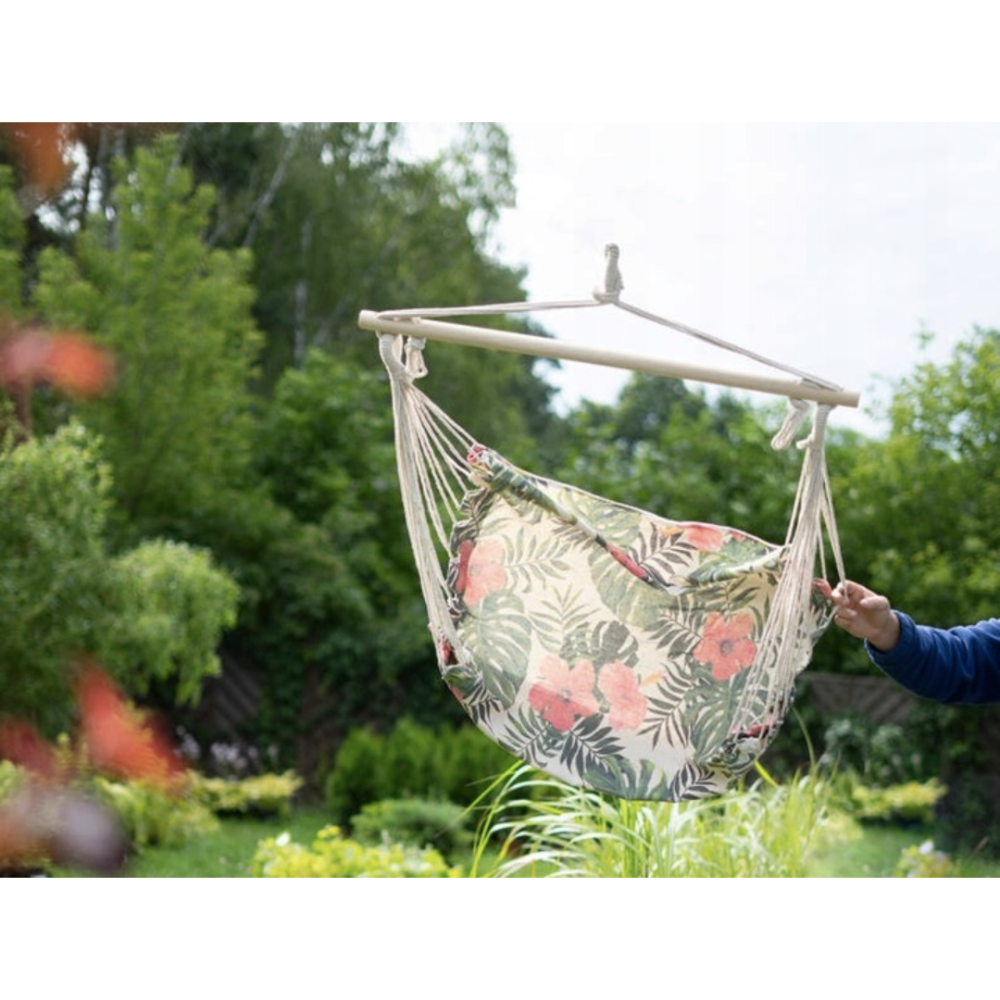 Бразильське крісло-гамак Jumi Garden з чохлом тропік Київ - фото 9