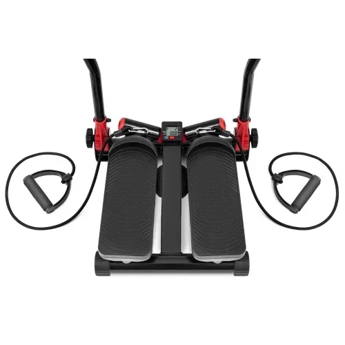 Степпер з експандером Hop-Sport 045S Slim чорно-червоний Київ