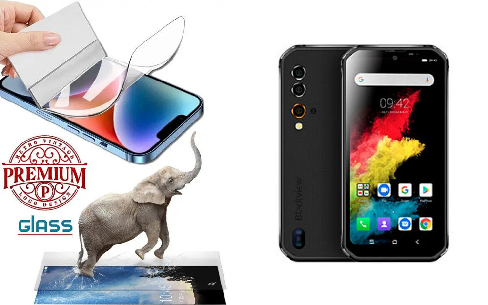 Полиуретановая пленка Blackview BV9900, BV9900 Pro, BV9900E, Premium, толщина 0,2 мм Киев - изображение 1