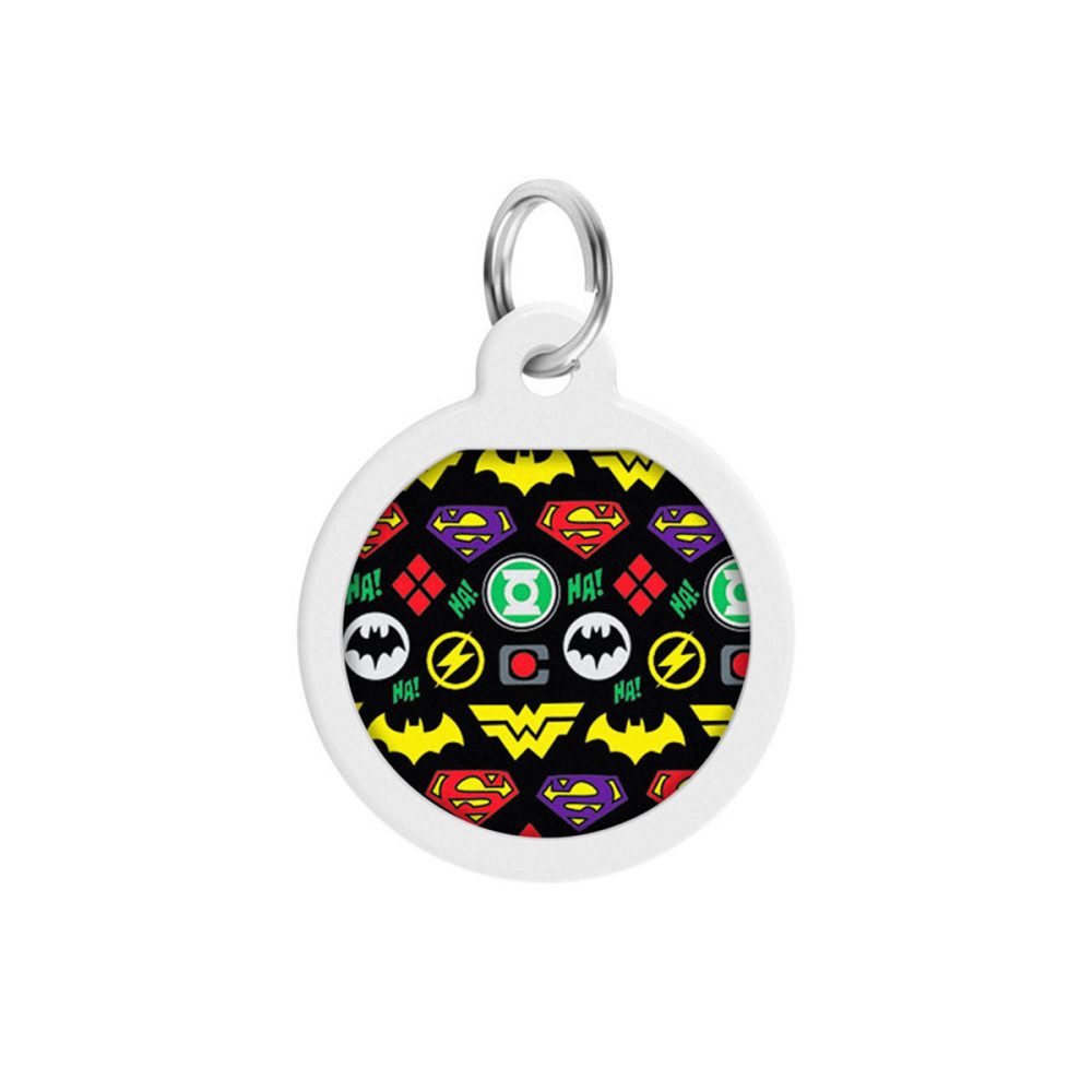 Адресник для собак и кошек металлический WAUDOG Smart ID с QR паспортом, рисунок 