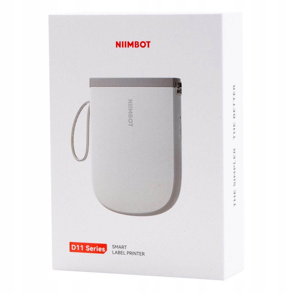 Термопринтер для печати наклеек NIIMBOT D11_H White Одесса - изображение 10