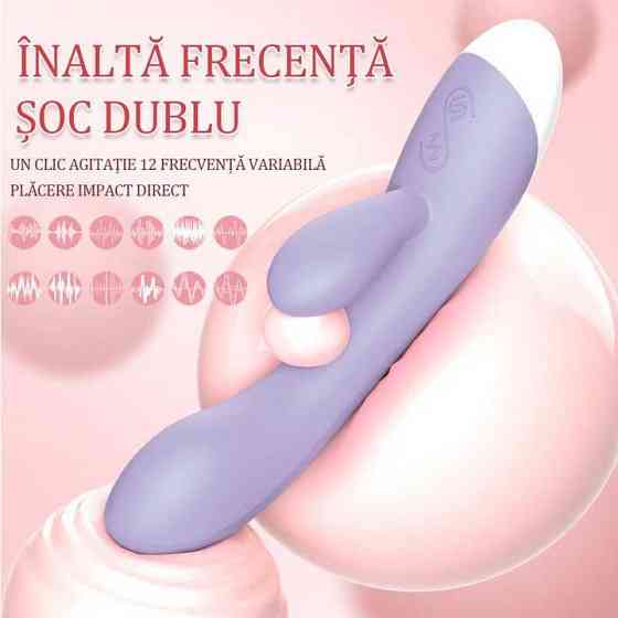 Вибратор кролик Mr. Rabbit 12 режимов фиолетовый Винница