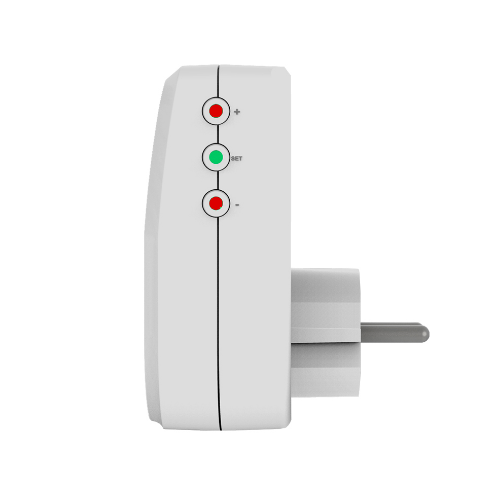 Реле напруги 16А 3680W 150V-210V/230V-280V білий DS2 ColorWay Житомир