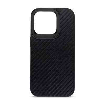 Чехол для мобильного телефона Harder Carbon Pattern Apple iPhone 15 Pro Black (ARM76777) Винница
