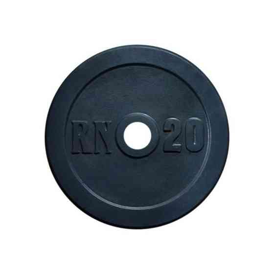 Диск на олімпійський гриф 20 кг з діаметром 50 мм Гантелі, гирі, штанги і диски граниліт пофарбований Київ