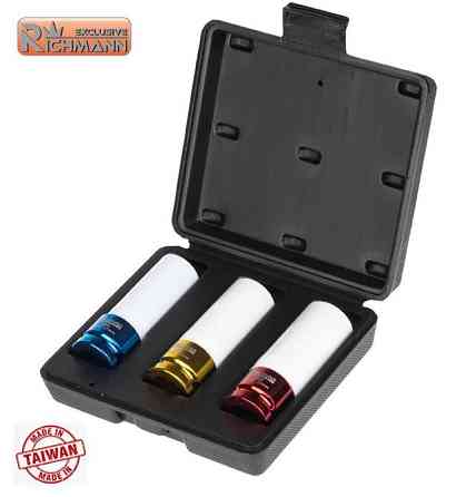 Набір ударних головок Richmann 17х19х21 мм "3 шт (C 4001) Коломия