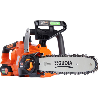 Цепная пила SEQUOIA 20 В, бесщет. двиг, шина 30 см, АКБ 4 Ач и ЗУ, 3.2 кг (SBC2012BS-EV) Винница - изображение 8