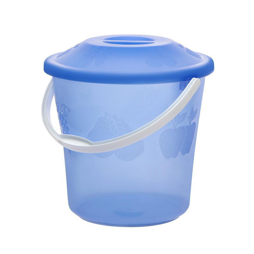 Відро "Елегант" з кришкою 8 л Харків - фото 1