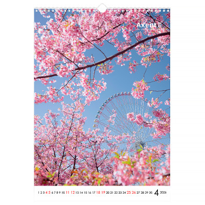 Календарь Axent настенный А3 2026 г.Landscapes (8804-26-1-A) Винница - изображение 11