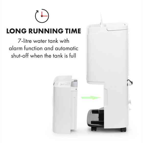 Осушувач DryFy Connect 50 WiFi компресійний 50 л/д 45-55 м2 білий 50 л/24 год (Німеччина, читати опис) Рівне