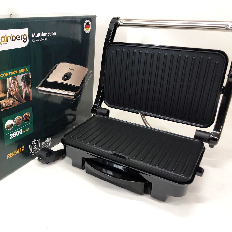 Сендвичница бытовая электрическая, Электрический гриль для мяса, Грильница для стейков LW-60 Львов - изображение 2