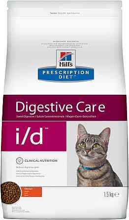 Лечебный корм Хиллс Hills PD Digestive Care I/D для кошек 3 кг при расстройствах желудочно-кишечного тракта Винница