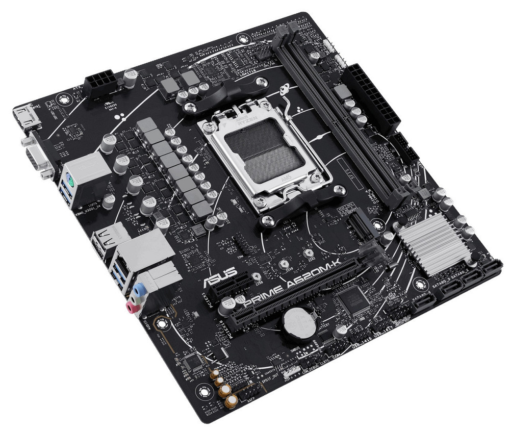 Материнська плата Asus Prime A620M-K Socket AM5 microATX Харьков - изображение 3