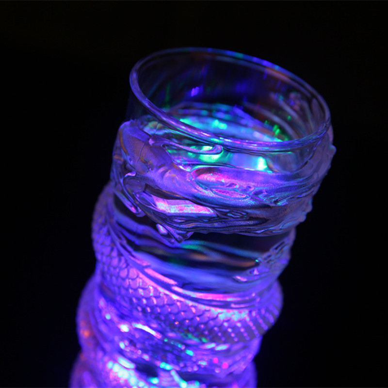 Светящиеся Led стаканы бокалы Luminous Cup стакан Дракон с подсветкой Кременчуг - изображение 3