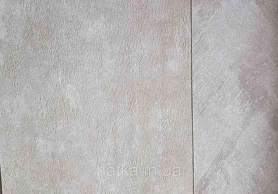 Шпалери вінілові на флізеліні Grandeco Universe 5 під венеціанську штукатурку структурні бежеві Київ