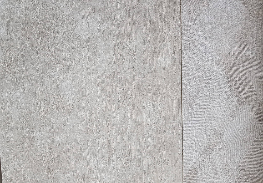 Шпалери вінілові на флізеліні Grandeco Universe 5 під венеціанську штукатурку структурні бежеві Київ - фото 3