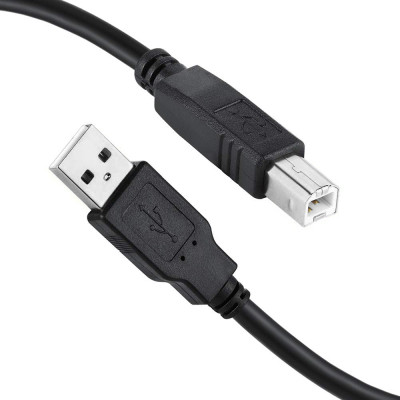 Кабель для принтера USB 2.0 AM/BM 2.0m black ColorWay (CW-CBUB072-BK) Вінниця - фото 6