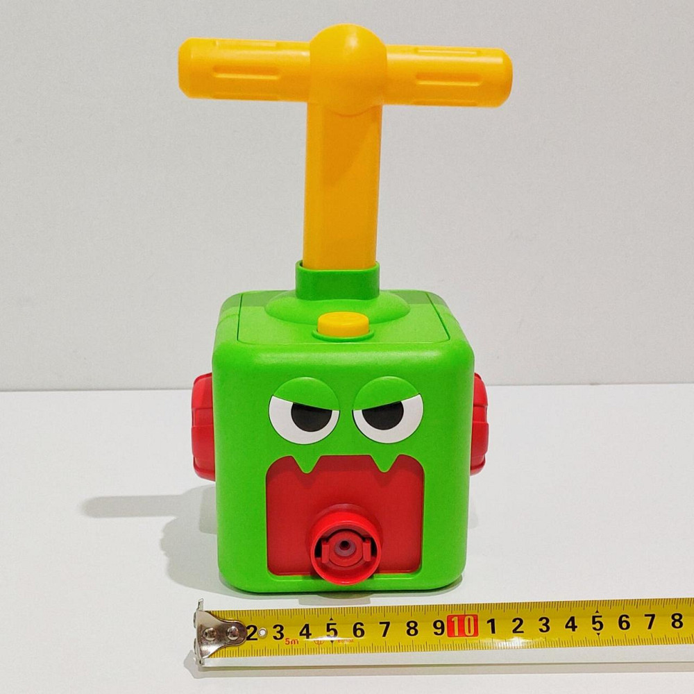 Установка з повітряними кульками Монстрік 2 машинки пакетик з кульками механічний принцип Зелена (KB 133) Чернігів - фото 6