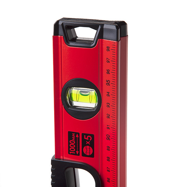 Рівень будівельний, 1000 мм, 5 капсул INTERTOOL MT-1010 Київ - фото 4