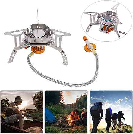 Пальник газовий Starcamp CS11 3500 Вт (лапки 16 см) під нарізний балон Київ