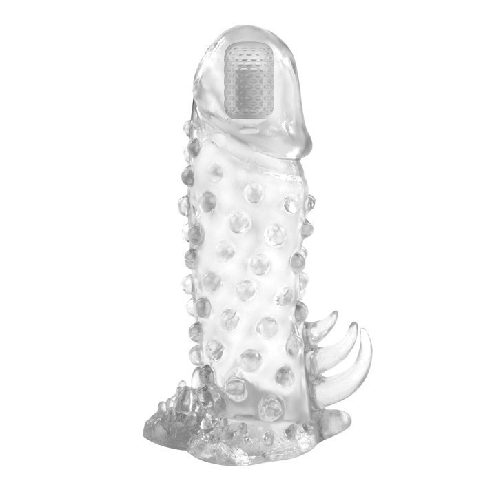Насадка на пенис с вибро BAILE Brave Man Vibrating Sex Aura Киев - изображение 2