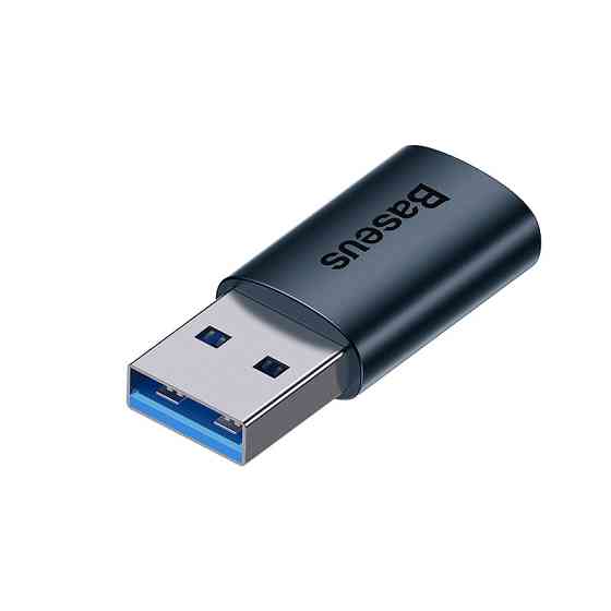Адаптер Baseus Ingenuity Series Mini OTG Adaptor USB 3.1 to Type-C  Blue Одесса