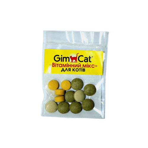Ласощі GimCat Вітамінний мікс для котів мультивітамін 12 г Київ