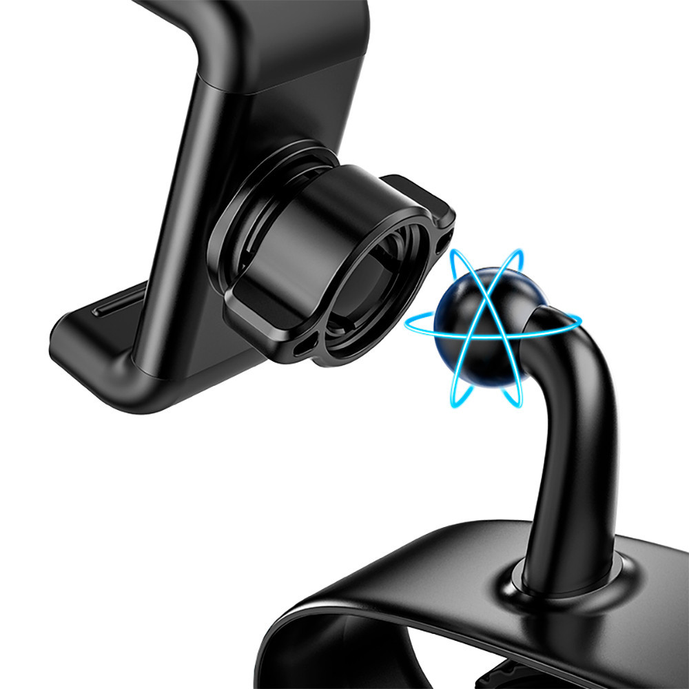 Автодержатель для телефона UGREEN LP189 Dashboard Snap Clip Phone Holder Black Киев - изображение 5