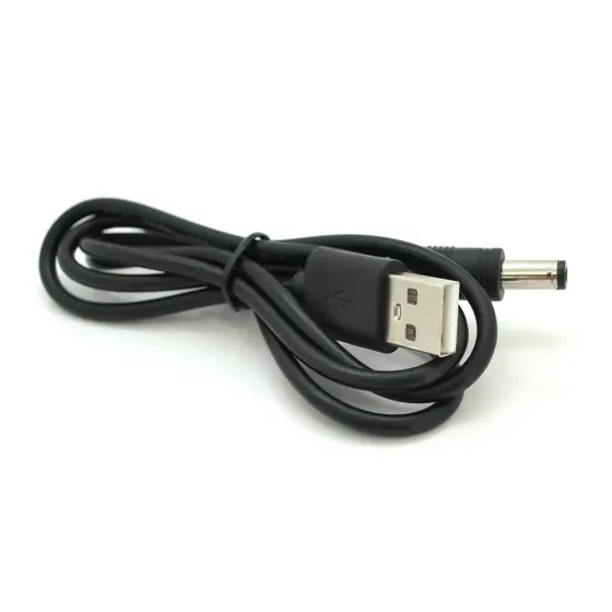 Кабель для планшета USB2.0(M)=> 5.5/2.5mm(M), 0,7м, Black, OEM Полтава