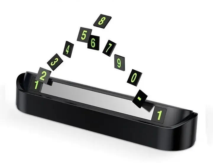 Автовизитка с телефоном (Паркововочная карта) Temporary Parking Card Коломыя - изображение 5