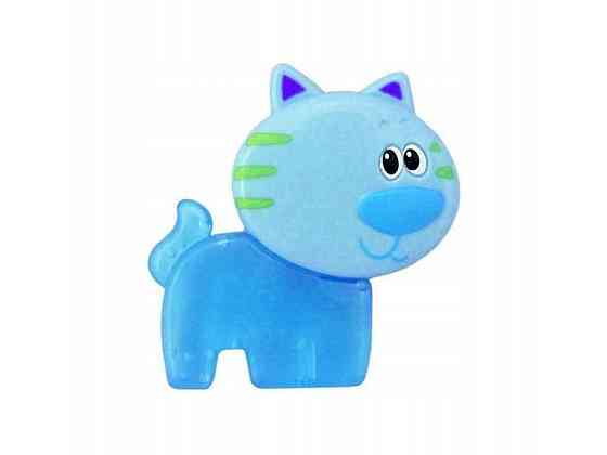 Прорезыватель голубой Охлаждающий Котик 24957 ТМ BABY MIX Киев