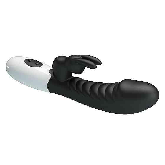 Вибратор - Pretty Love Naughty Bunny Vibrator Black Sex Aura Киев