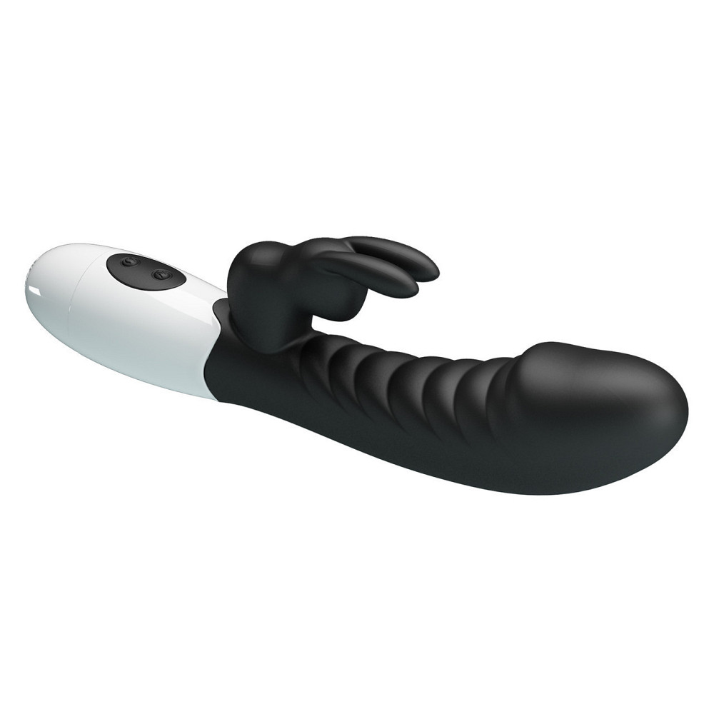 Вибратор - Pretty Love Naughty Bunny Vibrator Black Sex Aura Киев - изображение 4