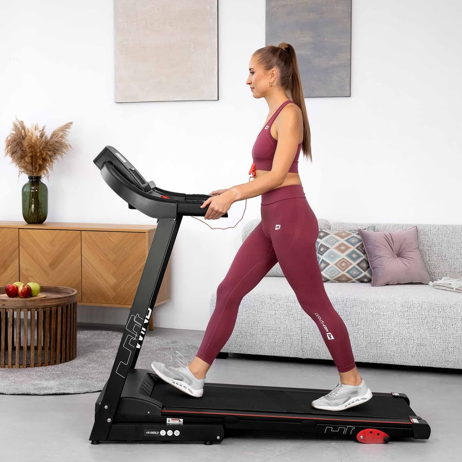 Беговая дорожка Hop-Sport HS-1000LB Wind красный Киев - изображение 9