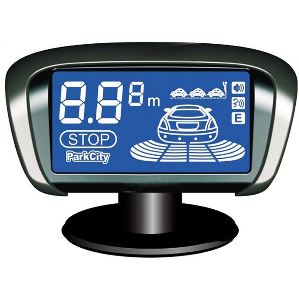 Паркувальна система Parkcity Paris 418/301L Light Grey 4-датчики Харьков - изображение 1