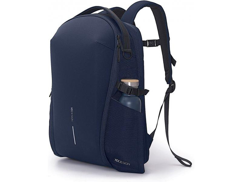 Рюкзак городской Bobby Bizz Business 18л-25л для ноутбука 16 дюймов с защитой от краж и порезов (Синий) Винница - изображение 1