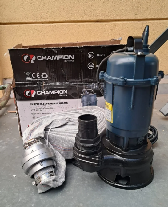 CP-8801 Насос Для Грязной Воды 3750 Вт С Измельчителем Одесса - изображение 6