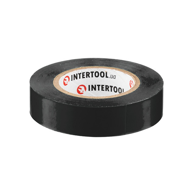 Стрічка ізоляційна 0.15mm * 17mm * 15m чорна INTERTOOL IT-0016 Киев - изображение 2
