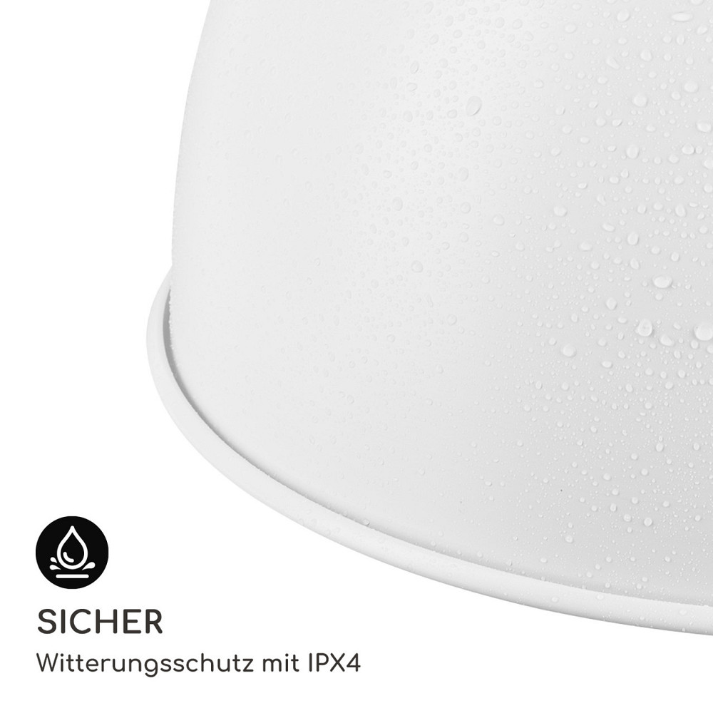 Настінний інфрачервоний нагрівач для патио Heatbell IPX4 800/1200/2000 Вт на відкритому повітрі білий Рівне - фото 7