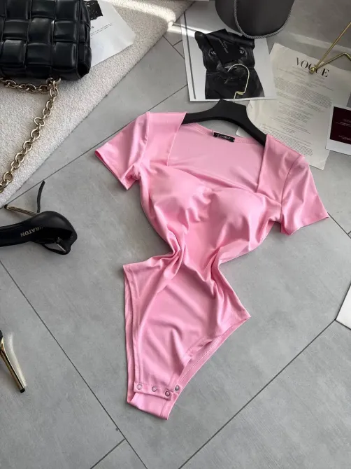 Боді Push-UP з коротким рукавом – ваш універсальний вибір для стильного образу. Одеса - фото 5