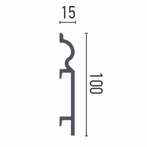 Плінтус полімерний Grand Decor HCR 513 Дніпро