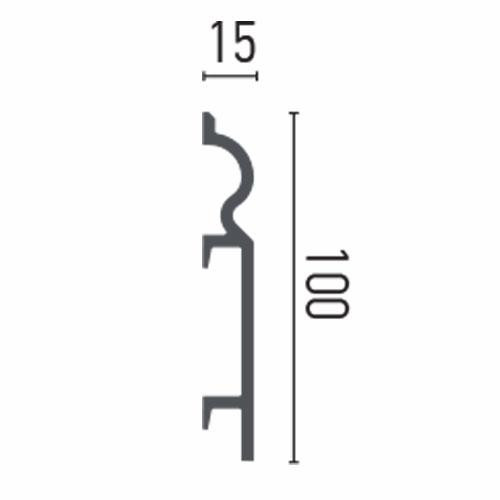 Плінтус полімерний Grand Decor HCR 513 Дніпро - фото 2