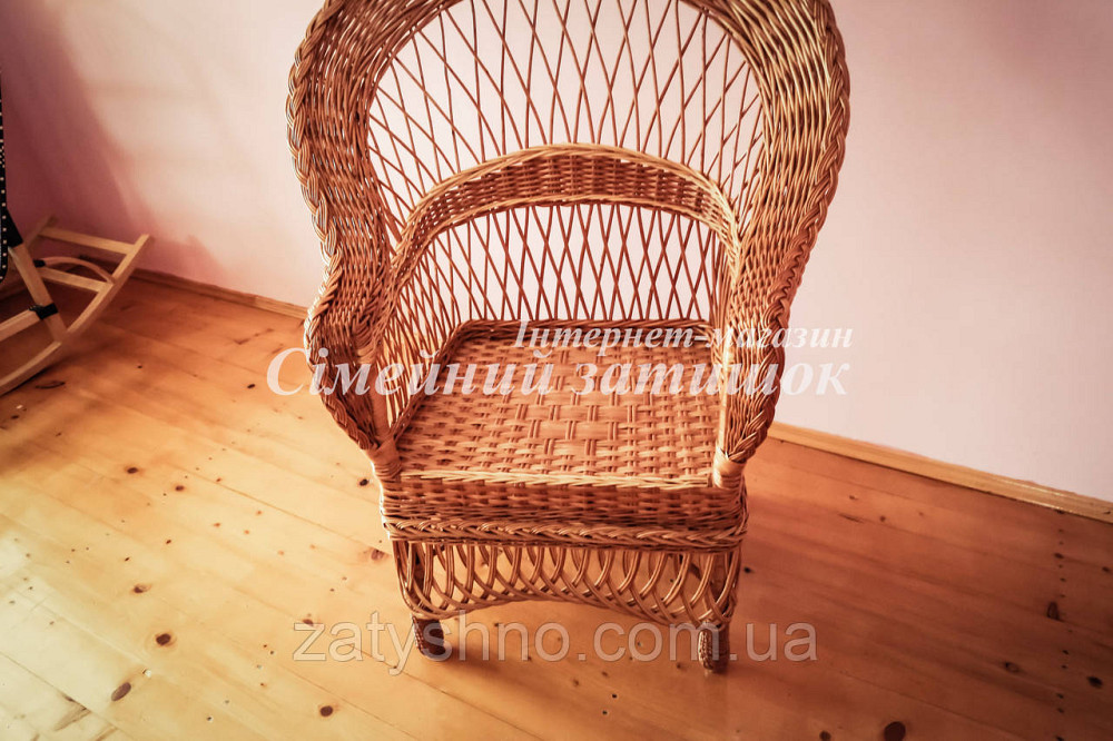 Кресло плетеное оригинального дизайна Киев - изображение 4