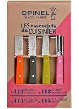 Кухонний Набір Ножів 4 предмети Opinel No.112 - 115 "Essentials Fifties" (001452) Нержавіюча сталь Нововолинськ - фото 4