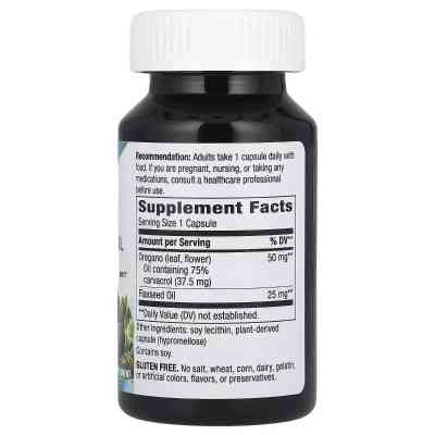 Травы Nature's Way Масло орегано, Премиальная смесь, Oregano Oil, Premium Blend, 60 вег (NWY-15181) Винница