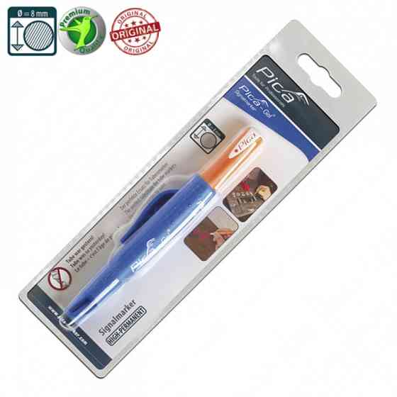 Маркер водо-термостійкий PICA GEL Signal marker білий 2-8 мм Одеса