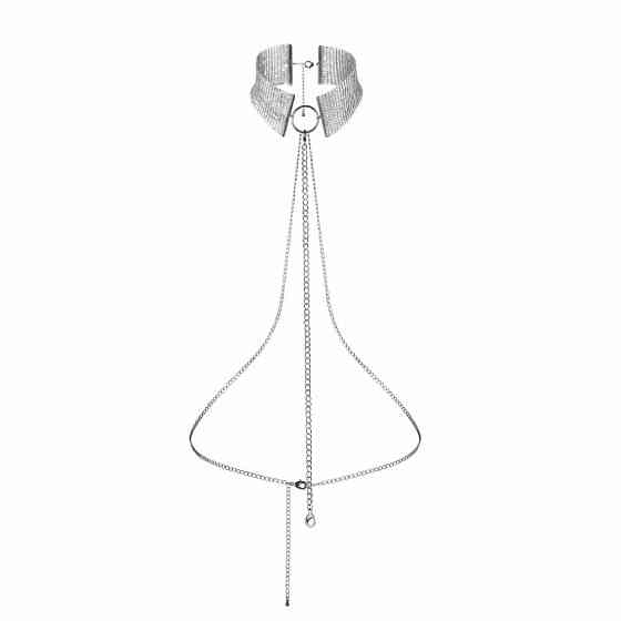 Прикраса Bijoux Indiscrets Desir Metallique Collar - Silver Sex Aura Київ